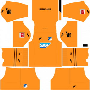 Dream League Soccer DLS 512×512 TSG Hoffenheim GoalKeeper Home Kits