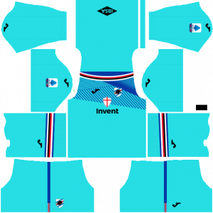 Dream League Soccer DLS 512×512 UC Sampdoria GoalKeeper Away Kits