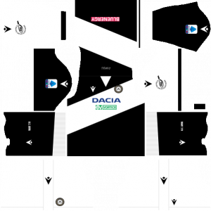 Kit Udinese Calcio 2022 Dream League Soccer
