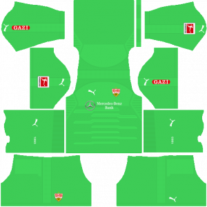 Dream League Soccer DLS 512×512 VfB Stuttgart GoalKeeper Away Kits