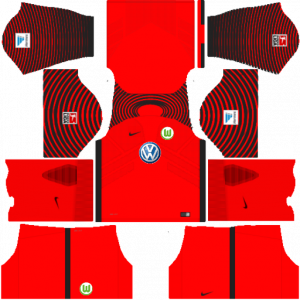 Dream League Soccer DLS 512×512 VfL Wolfsburg GoalKeeper Third Kits