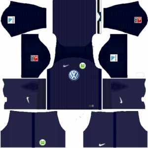 Dream League Soccer DLS 512×512 VfL Wolfsburg Third Kits