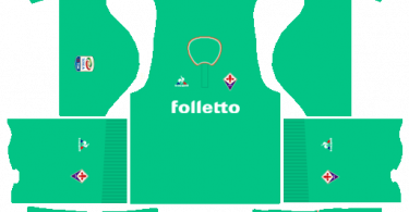 Dream League Soccer DLS 512×512 ACF Fiorentina GoalKeeper Away Kits