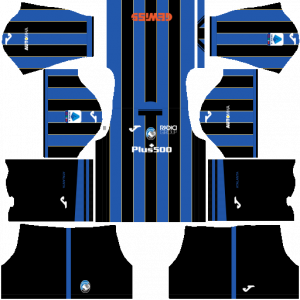 Dream League Soccer DLS 512×512 Atalanta Home Kits