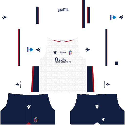 DLS Kits Bologna FC (2024) Dream League Soccer Kits & Logo