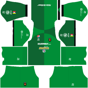 Dream League Soccer DLS 512×512 Caracas FC GoalKeeper Away Kits