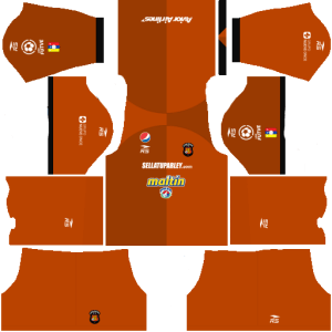 Dream League Soccer DLS 512×512 Caracas FC GoalKeeper Third Kits