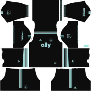 Dream League Soccer DLS 512×512 Charlotte FC Away Kits