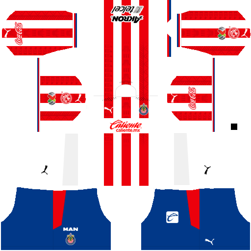 DLS Kits Chivas De Guadalajara (2024) Dream League Soccer Kits
