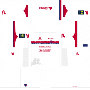 Dream League Soccer DLS 512×512 Clermont Foot Away Kits