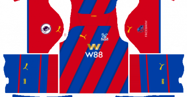 Dream League Soccer DLS 512×512 Crystal Palace Home Kits