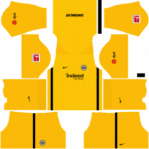 Dream League Soccer DLS 512×512 Eintracht Frankfurt GoalKeeper Third Kits