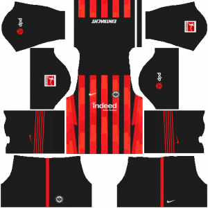 Dream League Soccer DLS 512×512 Eintracht Frankfurt Home Kits