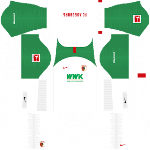 Dream League Soccer DLS 512×512 FC Augsburg Home Kits
