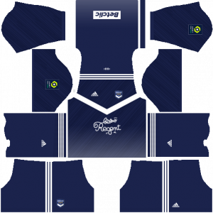 Dream League Soccer DLS 512×512 FC Bordeaux Home Kits