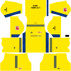 Dream League Soccer DLS 512×512 FC Union Berlin GoalKeeper Away Kits
