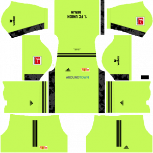 Dream League Soccer DLS 512×512 FC Union Berlin GoalKeeper Home Kits