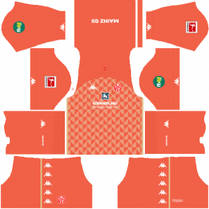 Dream League Soccer DLS 512×512 FSV Mainz GoalKeeper Away Kits