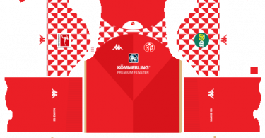 Dream League Soccer DLS 512×512 FSV Mainz Home Kits