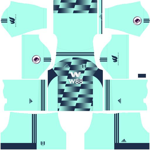 Fulham FC DLS Kits (2024) Dream League Soccer Kits & Logo