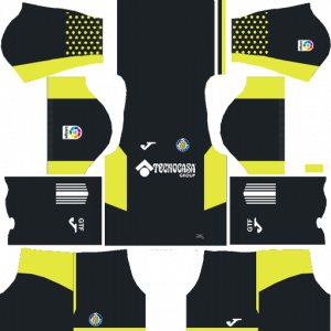Dream League Soccer DLS 512×512 Getafe CF GoalKeeper Home Kits