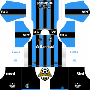Dream League Soccer DLS 512×512 Gremio Home Kits