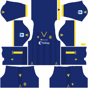 Dream League Soccer DLS 512×512 Hellas Verona FC Home Kits