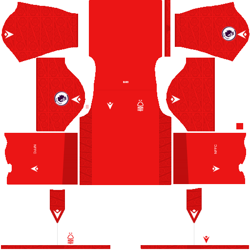 Nottingham Forest FC DLS Kits (2025) Dream League Soccer Kits