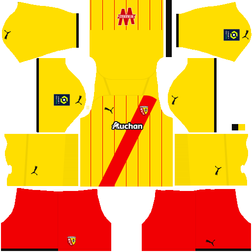 RC Lens DLS Kits (2024) Dream League Soccer Kits & Logo