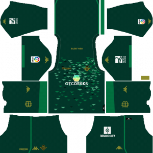 Dream League Soccer DLS 512×512 Real Betis Away Kits