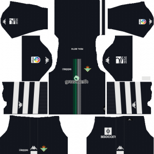 Dream League Soccer DLS 512×512 Real Betis GoalKeeper Away Kits