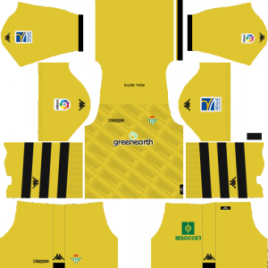 Dream League Soccer DLS 512×512 Real Betis GoalKeeper Home Kits