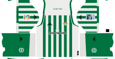 Dream League Soccer DLS 512×512 Real Betis Home Kits