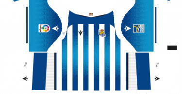 Dream League Soccer DLS 512×512 Real Sociedad Home Kits