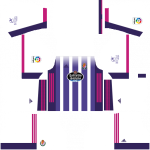 Dream League Soccer DLS 512×512 Real Valladolid Home Kits