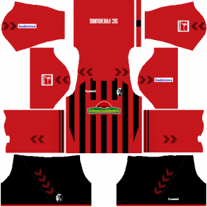 Dream League Soccer DLS 512×512 SC Freiburg Home Kits
