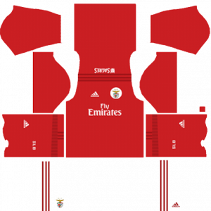 Dream League Soccer DLS 512×512 SL Benfica Home Kits