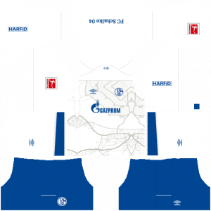 Dream League Soccer DLS 512×512 Schalke 04 Away Kits