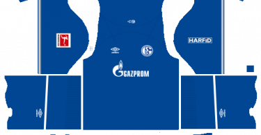 Dream League Soccer DLS 512×512 Schalke 04 Home Kit