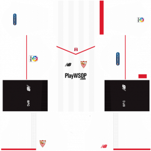 Dream League Soccer DLS 512×512 Sevilla FC Home Kits
