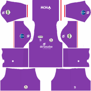Dream League Soccer DLS 512×512 Sparta Rotterdam GoalKeeper Away Kits