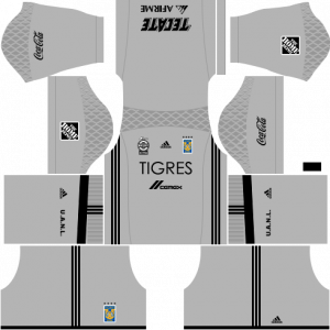 Dream League Soccer DLS 512×512 Tigres UANL GoalKeeper Home Kits