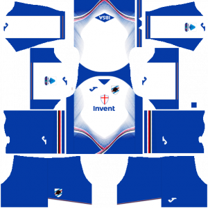 Dream League Soccer DLS 512×512 UC Sampdoria Away Kits