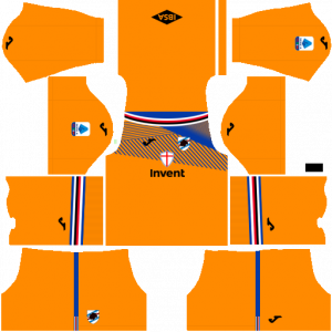 Dream League Soccer DLS 512×512 UC Sampdoria GoalKeeper Third Kits