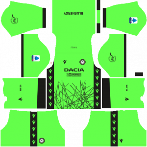 Dream League Soccer DLS 512×512 Udinese Calcio GoalKeeper Home Kits