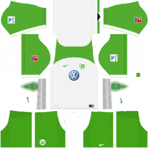Dream League Soccer DLS 512×512 VfL Wolfsburg Away Kits