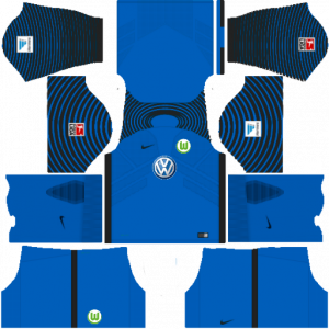 Dream League Soccer DLS 512×512 VfL Wolfsburg GoalKeeper Away Kits