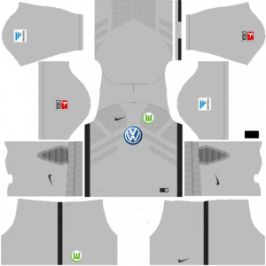 Dream League Soccer DLS 512×512 VfL Wolfsburg GoalKeeper Home Kits