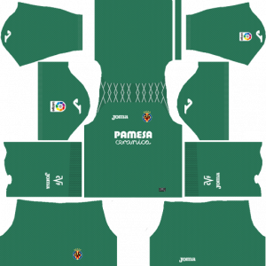 Dream League Soccer DLS 512×512 Villarreal CF GoalKeeper Home Kits