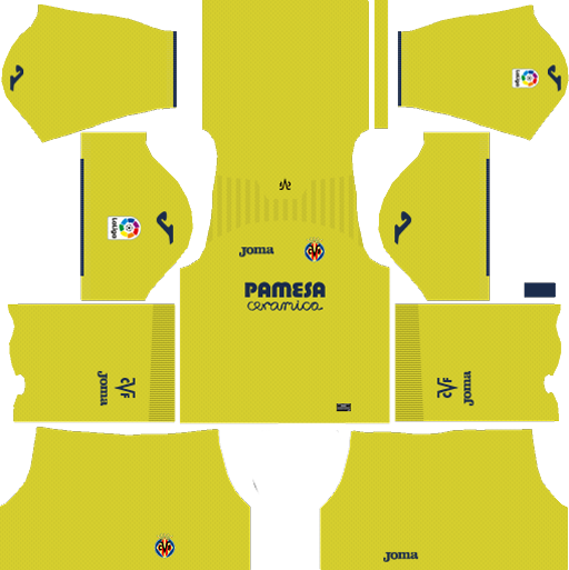 DLS Villarreal CF Kits (2024) Dream League Soccer Kits & Logo